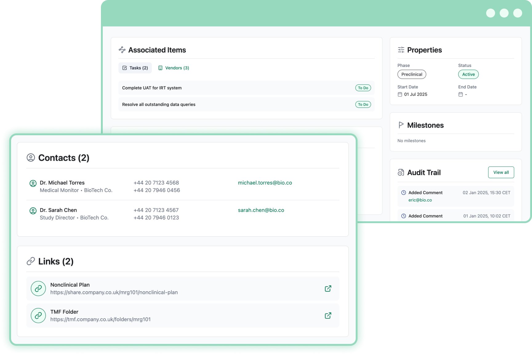 Study Organization View