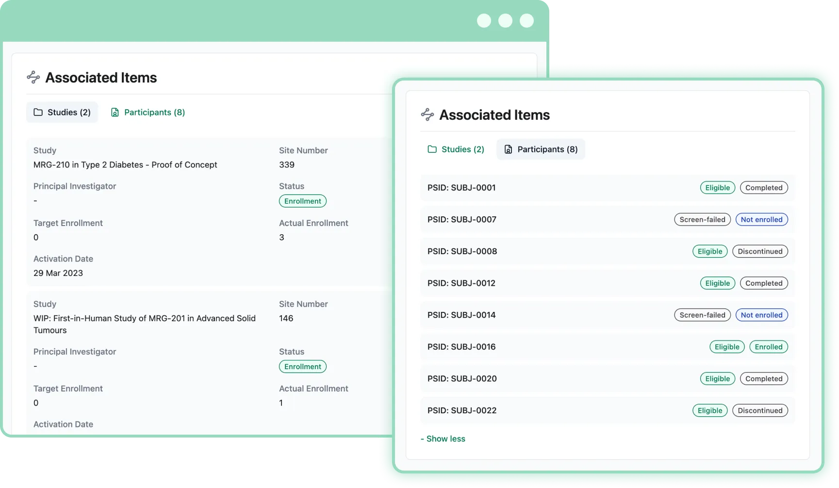 Site Info Management
