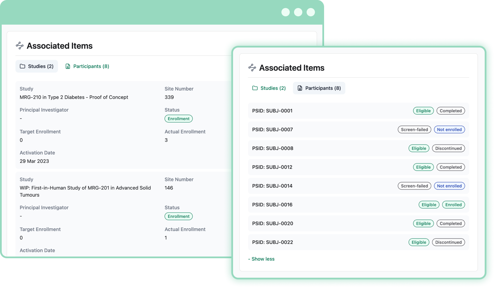 Site Info Management