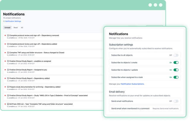 Notification Center